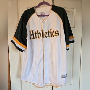 True Fan Oakland A's Genuine Jersey XL